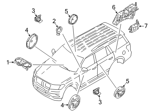 2021 Lincoln Navigator Sound System Diagram