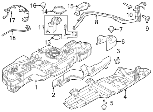 2021 Ford Bronco Fuel Supply Diagram