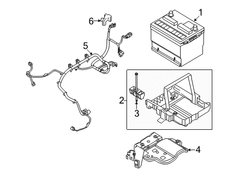 2008 Mercury Sable Battery Diagram