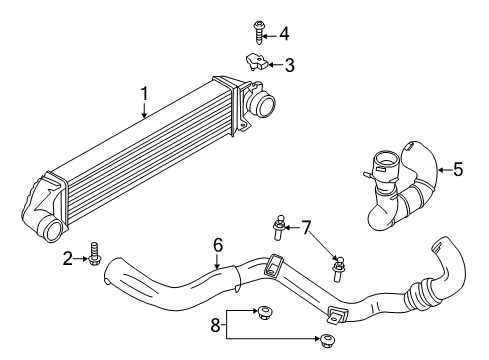 2016 Lincoln MKC Intercooler Diagram