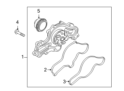 2011 Ford Taurus Water Pump Diagram