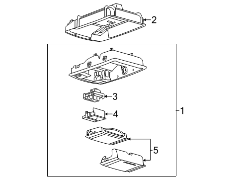 2012 Lincoln Navigator Overhead Console Diagram