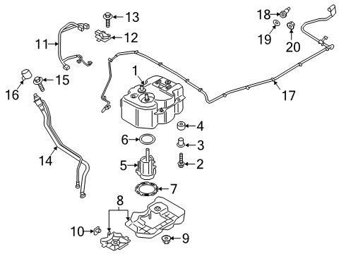 2019 Ford F-150 Emission Components Diagram 2 - Thumbnail