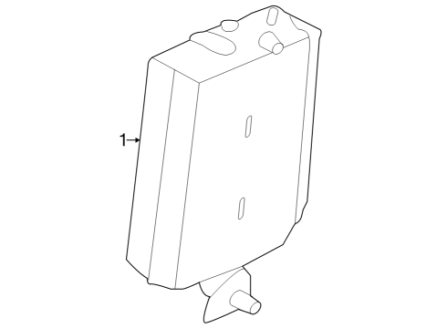 2024 Ford Mustang Control Module Diagram for KR3Z-13C788-A