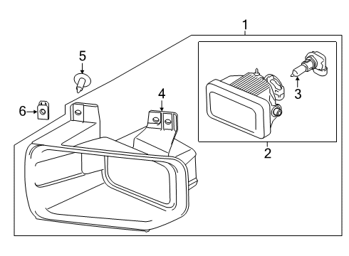 2015 Ford F-150 Fog Lamps Diagram