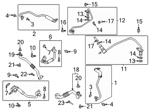 2023 Ford F-150 Hoses & Pipes Diagram 1 - Thumbnail