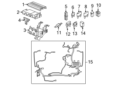 2006 Lincoln Zephyr Fuse & Relay Diagram