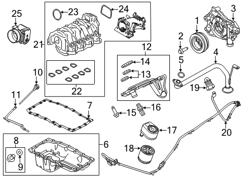 2018 Ford F-350 Super Duty Intake Manifold Diagram