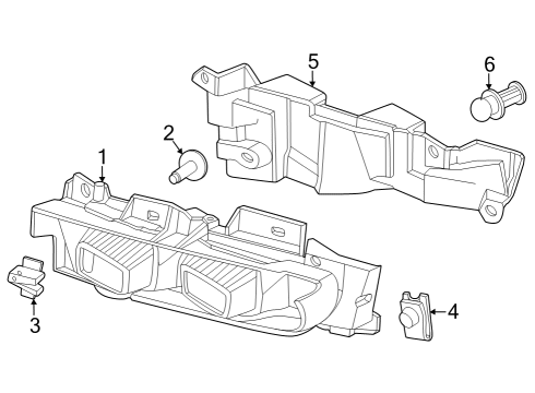 2023 Ford Bronco Fog Lamps Diagram