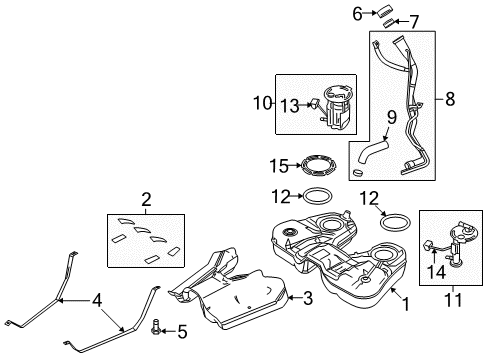 2010 Ford Flex Fuel Supply Diagram