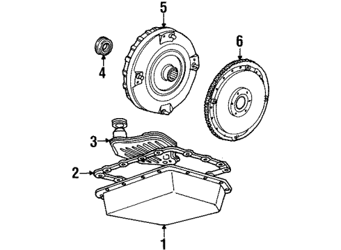1993 Ford F-250 Automatic Transmission Diagram