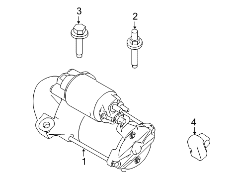 2008 Ford Taurus Starter Diagram