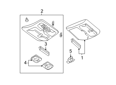 2005 Ford Escape Moonroof Diagram