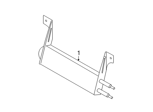 2009 Ford F-250 Super Duty Power Steering Oil Cooler Diagram