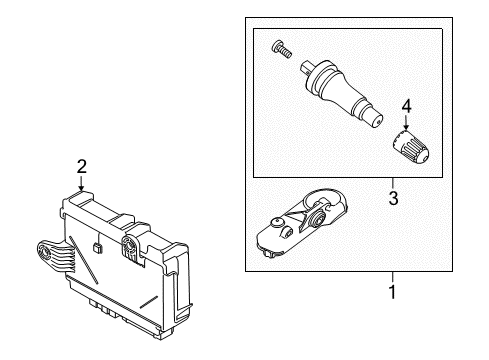 2012 Ford Transit Connect Tire Pressure Monitoring Diagram