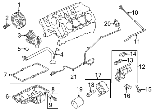 2013 Ford F-150 Senders Diagram