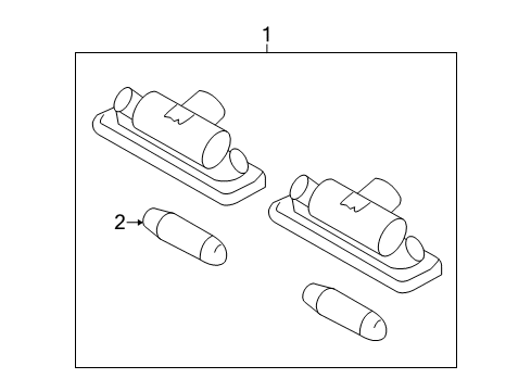 2010 Ford Flex License Lamps Diagram
