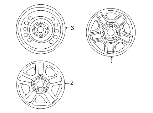 2006 Mercury Mariner Wheels Diagram
