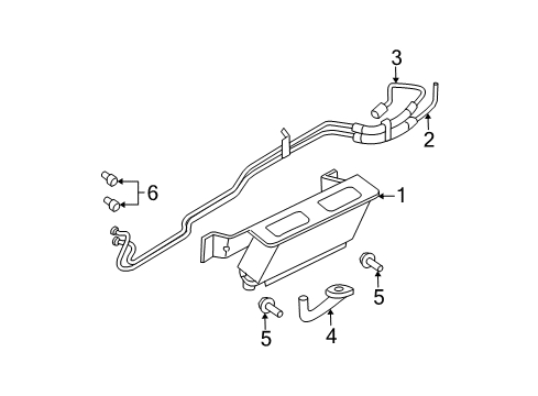 2004 Ford Expedition Trans Oil Cooler Diagram