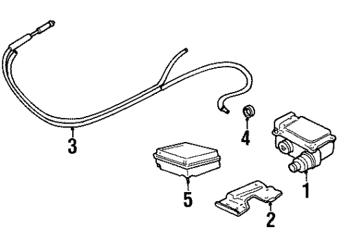 1998 Ford Crown Victoria Cruise Control System Diagram