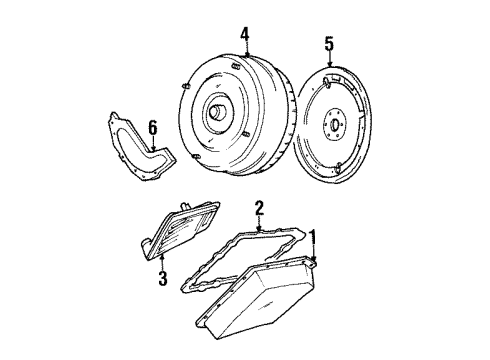 1995 Lincoln Mark VIII Automatic Transmission Diagram