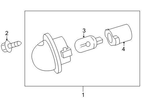 2008 Ford Taurus License Lamps Diagram