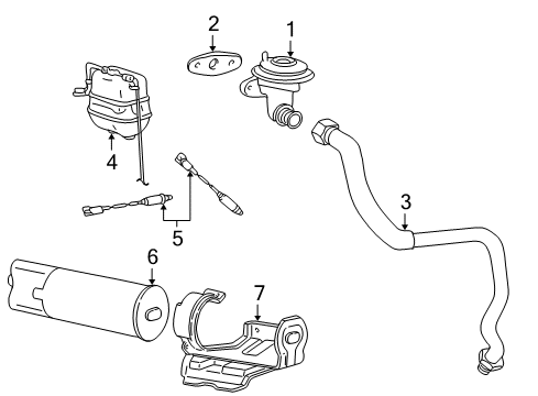2004 Ford Excursion EGR System Diagram