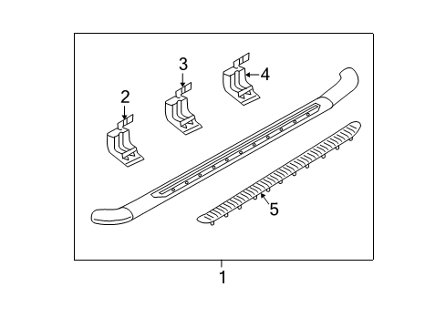 2007 Ford Expedition Running Board Diagram 5 - Thumbnail