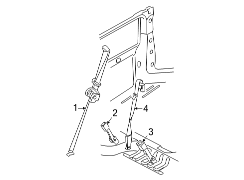 2012 Lincoln Navigator Seat Belt Diagram
