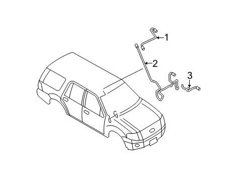 2009 Ford Expedition Antenna & Radio Diagram