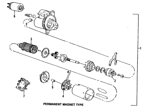 1991 Ford Aerostar Starter Diagram