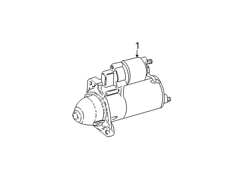 1998 Ford F-250 Starter Diagram