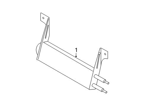 2010 Ford F-350 Super Duty Power Steering Oil Cooler Diagram 2 - Thumbnail