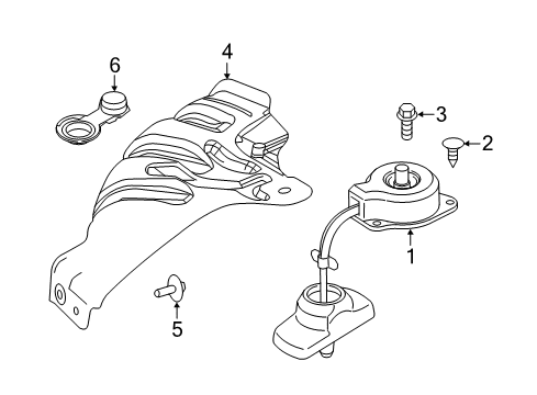 2019 Ford Expedition Carrier & Components - Spare Tire Diagram