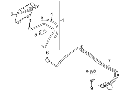 2010 Ford Explorer Trans Oil Cooler Diagram