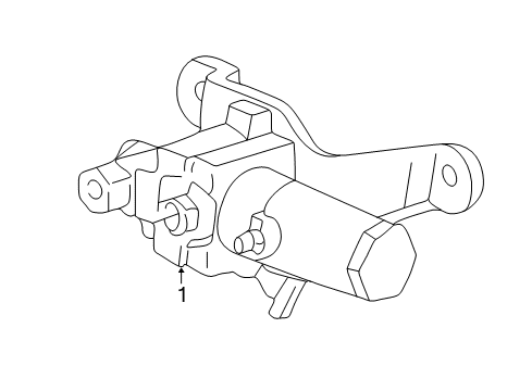 1992 Ford E-150 Econoline Anti-Lock Brakes Diagram