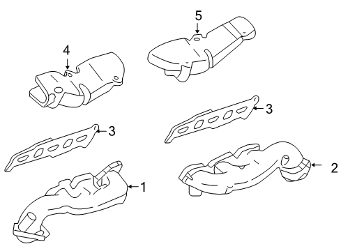 2009 Ford Taurus X Exhaust Manifold Diagram