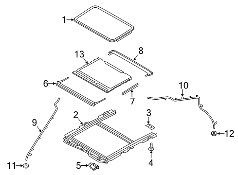 2014 Ford Fusion Sunroof Diagram