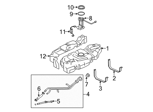 2005 Lincoln Navigator Fuel Supply Diagram
