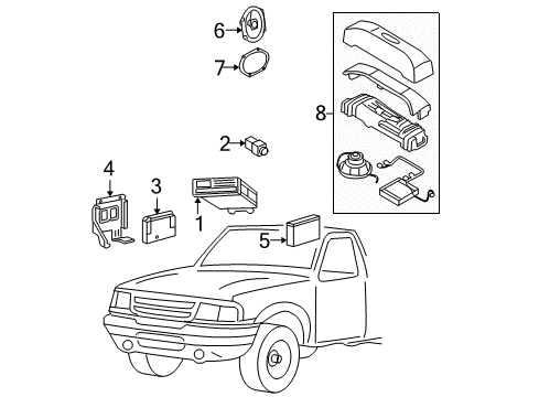 2005 Ford Ranger Sound System Diagram