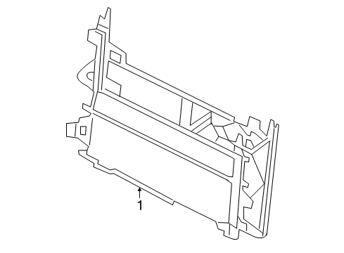 2004 Lincoln LS Power Steering Oil Cooler Diagram 1 - Thumbnail