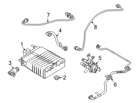 2015 Ford Focus Emission Components Diagram