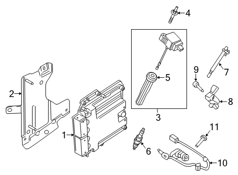 2021 Lincoln Nautilus Ignition System Diagram