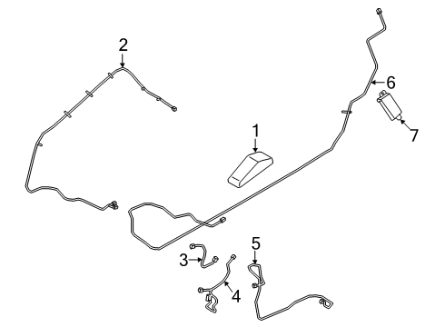 2021 Lincoln Navigator Antenna & Radio Diagram