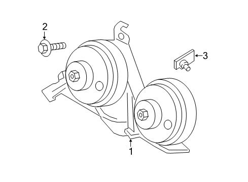 2018 Ford F-250 Super Duty Horn Diagram
