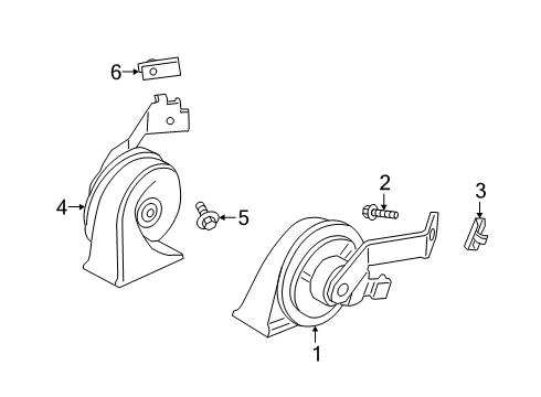2018 Ford Fusion Horn Diagram