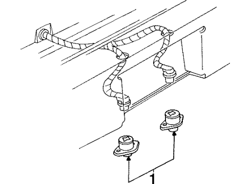 1993 Ford Crown Victoria License Lamps Diagram