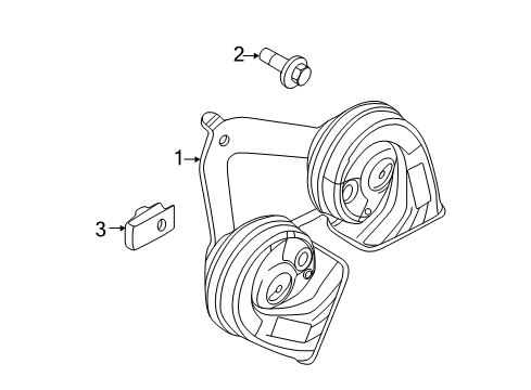 2015 Ford Police Interceptor Utility Horn Diagram