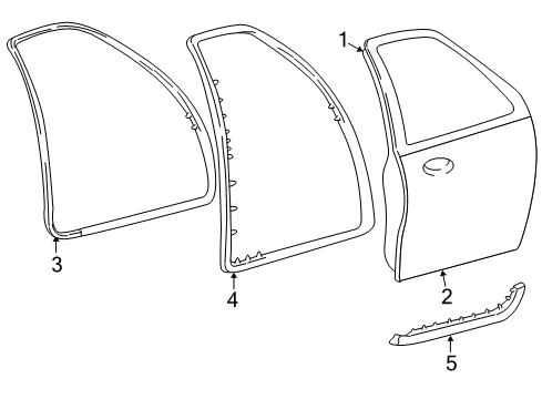 2000 Ford Expedition Front Door Diagram