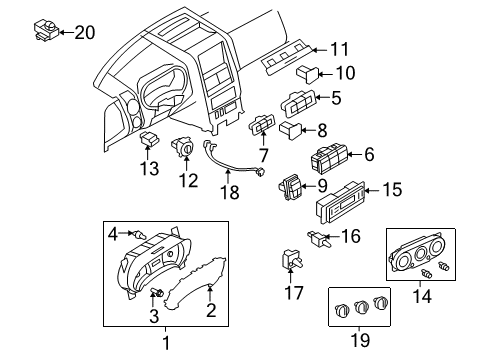 2009 Ford Explorer Door Jamb Switch Diagram for 3F2Z-14018-AA